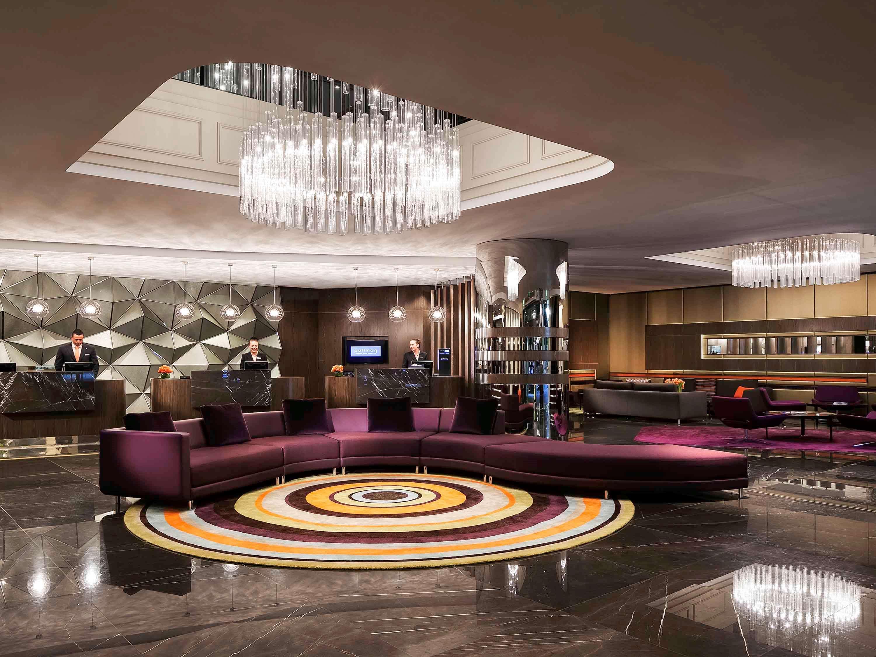 فندق بولمان سيدني هايد بارك المظهر الخارجي الصورة The lobby of the hotel